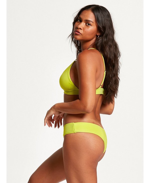 Seamless Rib high-rise ribbed bikini