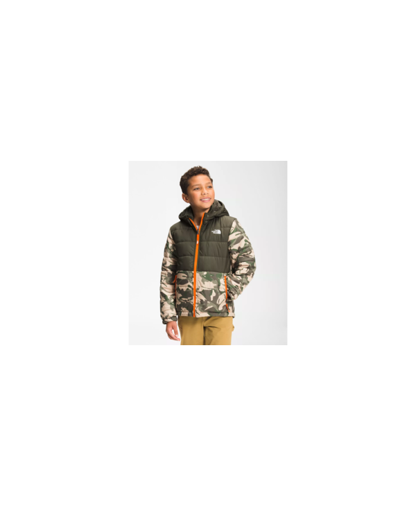 Printed Reversible Mount Chimbo Full Zip Hooded Jacket M