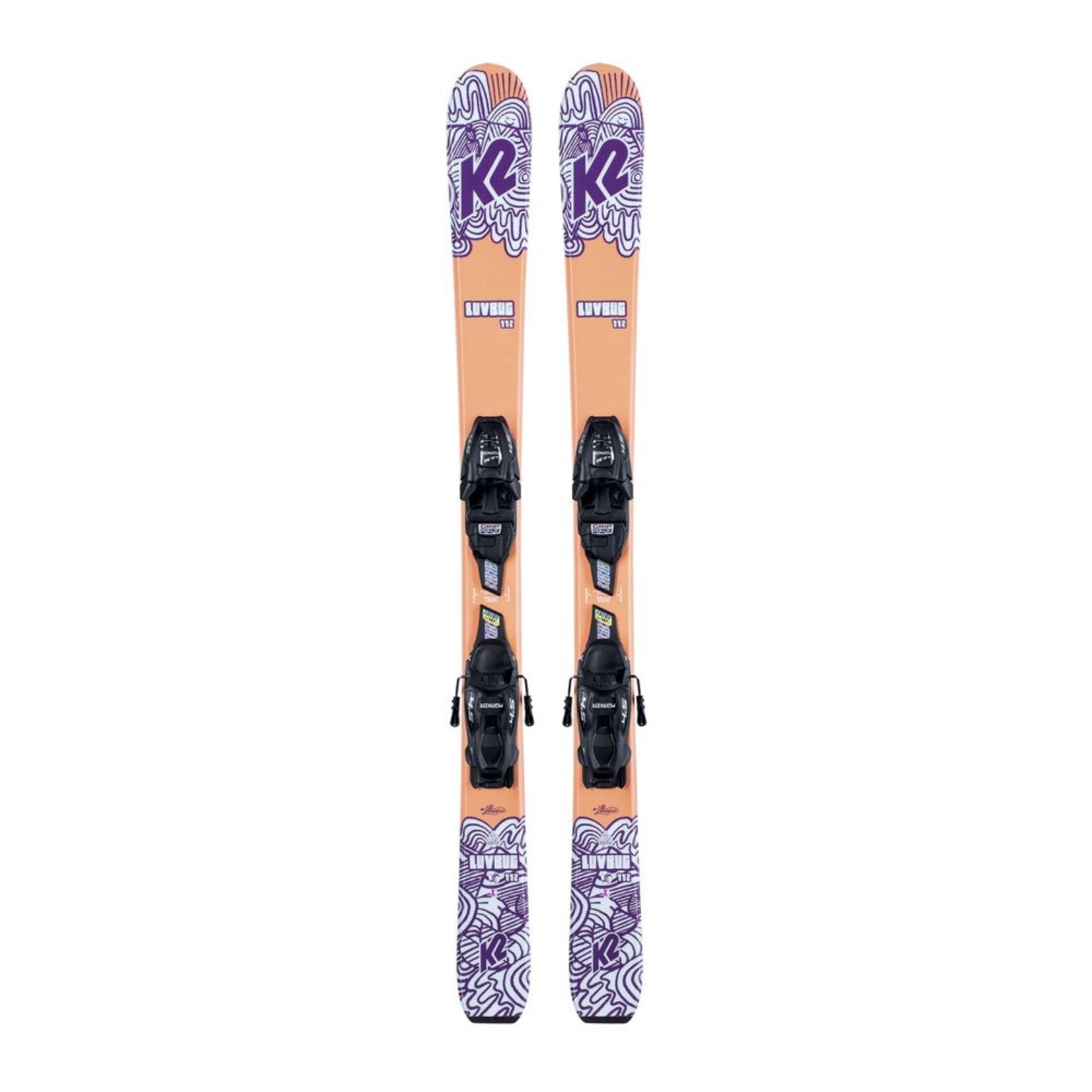 K2 Luv Bug Ski w/4.5  FDT