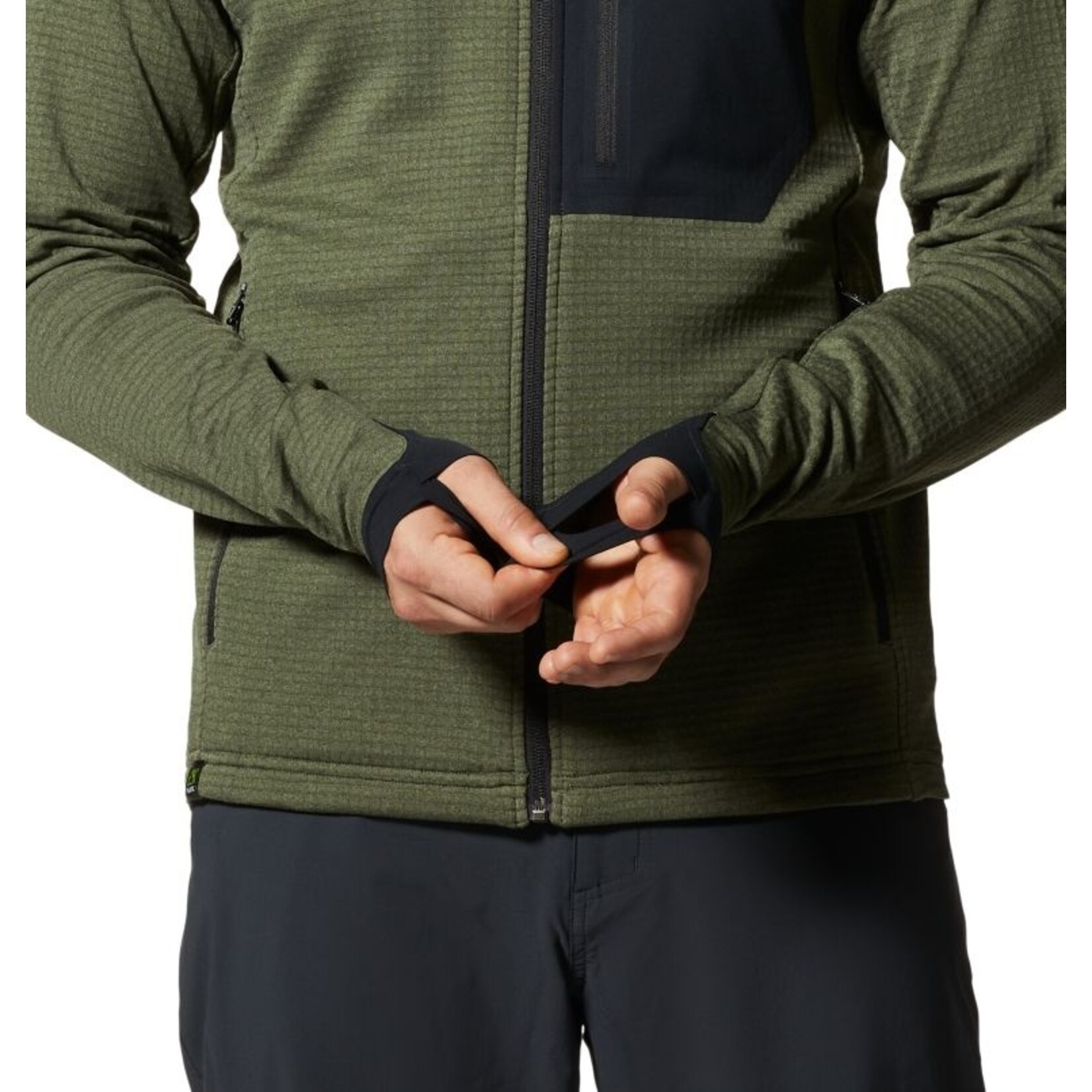 MOUNTAIN HARDWEAR Polartec Power Grid FZ Hoody