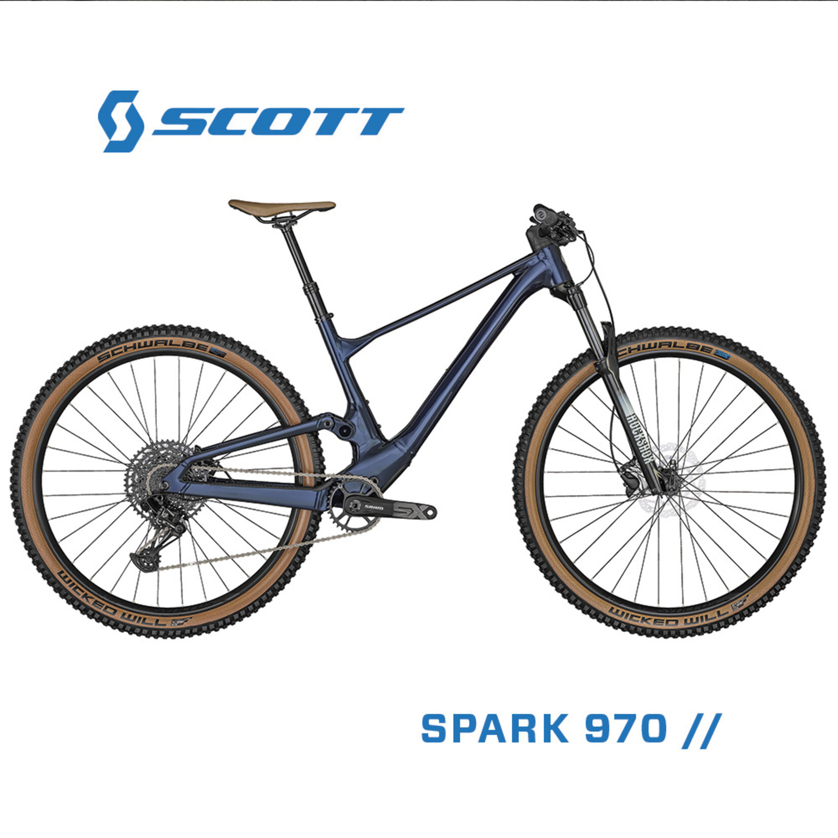 SCOTT SPORTS SCOTT SPARK 970 BLUE-L^