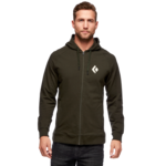 Black Diamond BD Chalked Up Full Zip Hoodie Medium Black