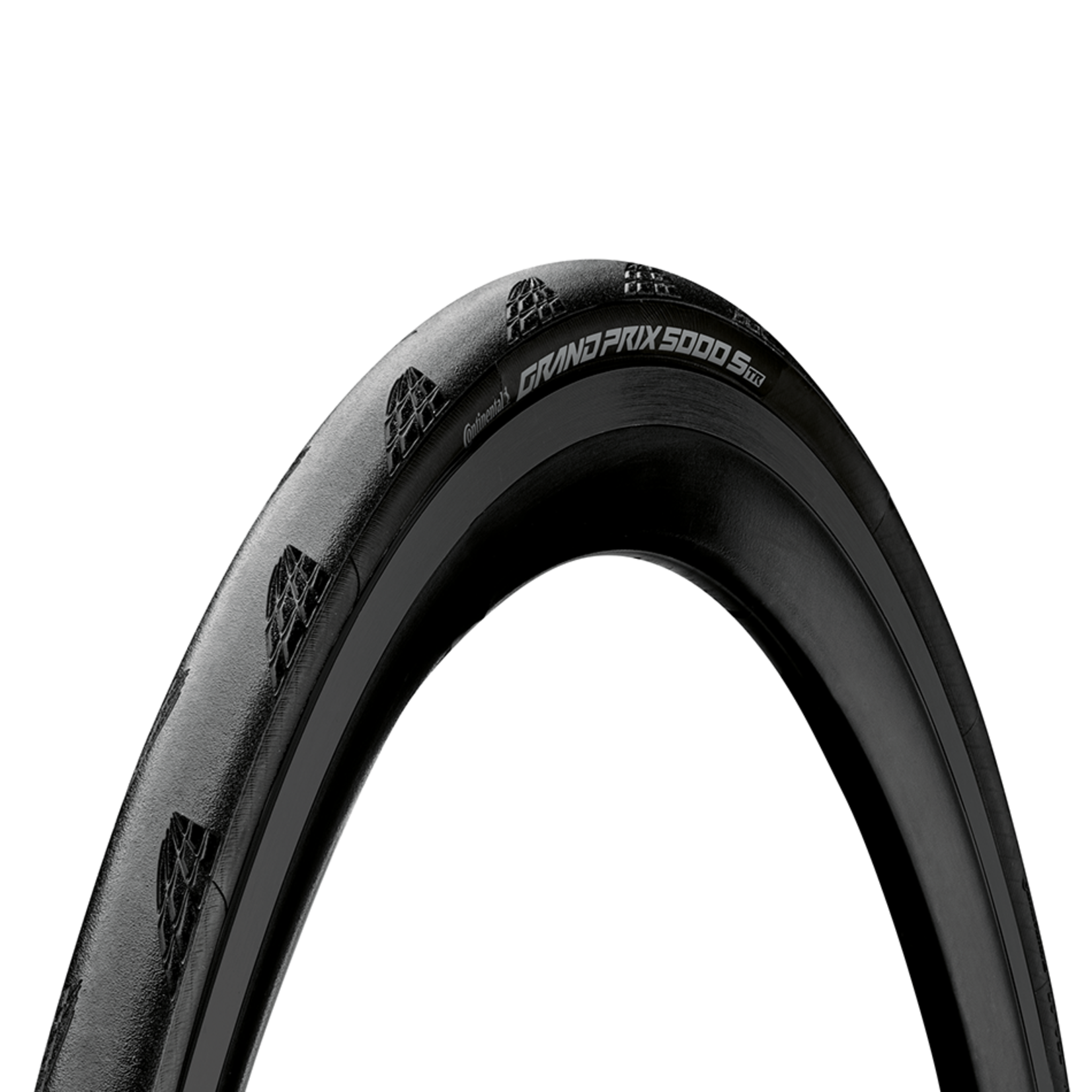 CONTINENTAL Continental Grand Prix 5000 S TR Tire - 700 x 25, Tubeless, Folding, Black, 220tpi