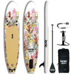 Ionic Ionic All Water - Flower Power White - 10'6 Inflatable Paddle Board Package