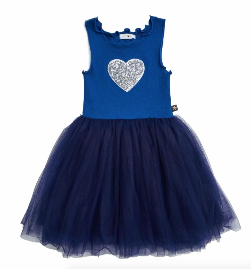 Petite Hailey Petite Hailey Tutu Dress with Heart