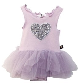 Petite Hailey Petite Hailey Baby Tutu Dress with Heart