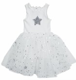 Petite Hailey Petite Hailey Sparkle Tutu Dress with Star