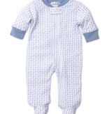 kissy kissy Kissy Kissy Monkey Moves Star Print Footie with Zipper
