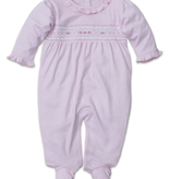 kissy kissy Kissy Kissy CLB Footie with Hand Smock and Ruffle Collar