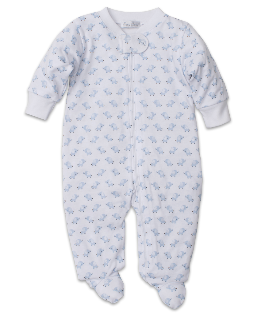 kissy kissy Kissy Kissy Baby Trunks Print Footie with Zipper *more colors*