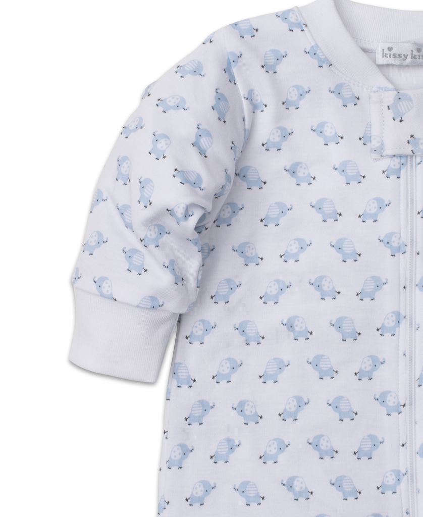 kissy kissy Kissy Kissy Baby Trunks Print Footie with Zipper *more colors*