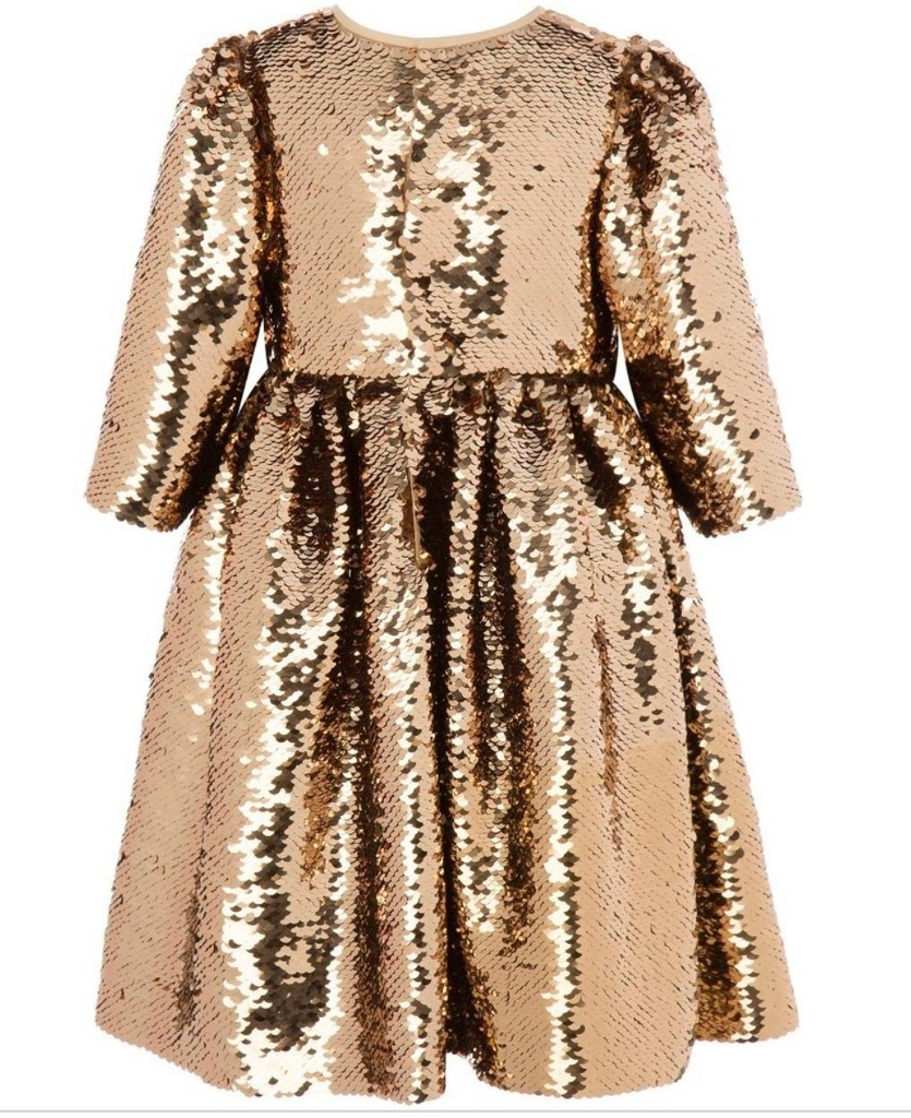 rose gold dress party