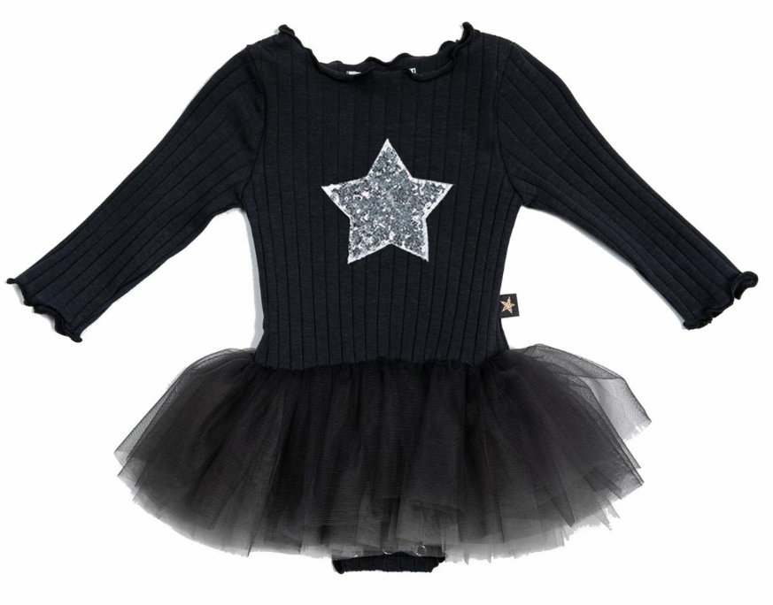 Petite Hailey Petite Hailey Baby Star Tutu Onesie