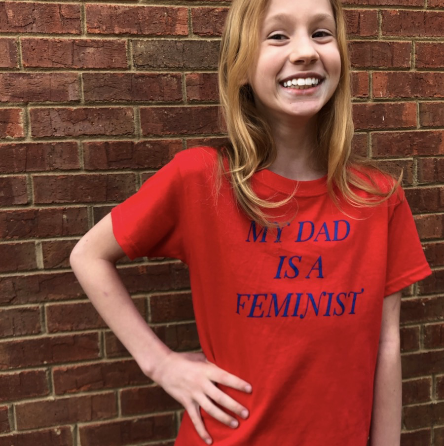 Little Lux Little Lux "My Dad is a Feminist” T-shirt