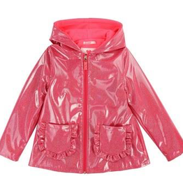 Billieblush Billieblush Lined Metallic Raincoat