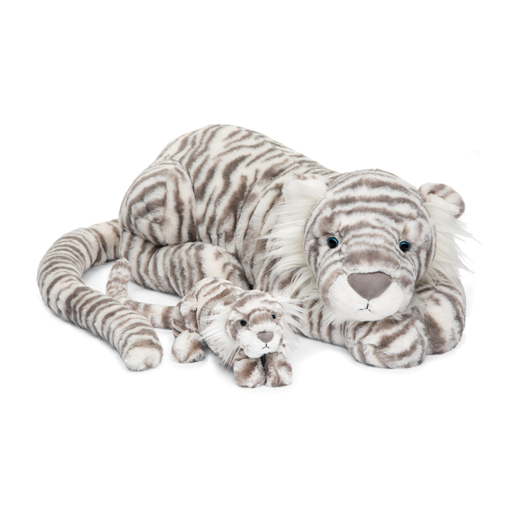 snow tiger stuffed animal