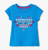 Hatley Hatley Crafty Heart Tie Back Tee