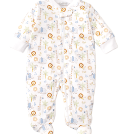 kissy kissy Kissy Kissy Jungle Joy Footie with Zipper