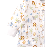 kissy kissy Kissy Kissy Jungle Joy Footie with Zipper