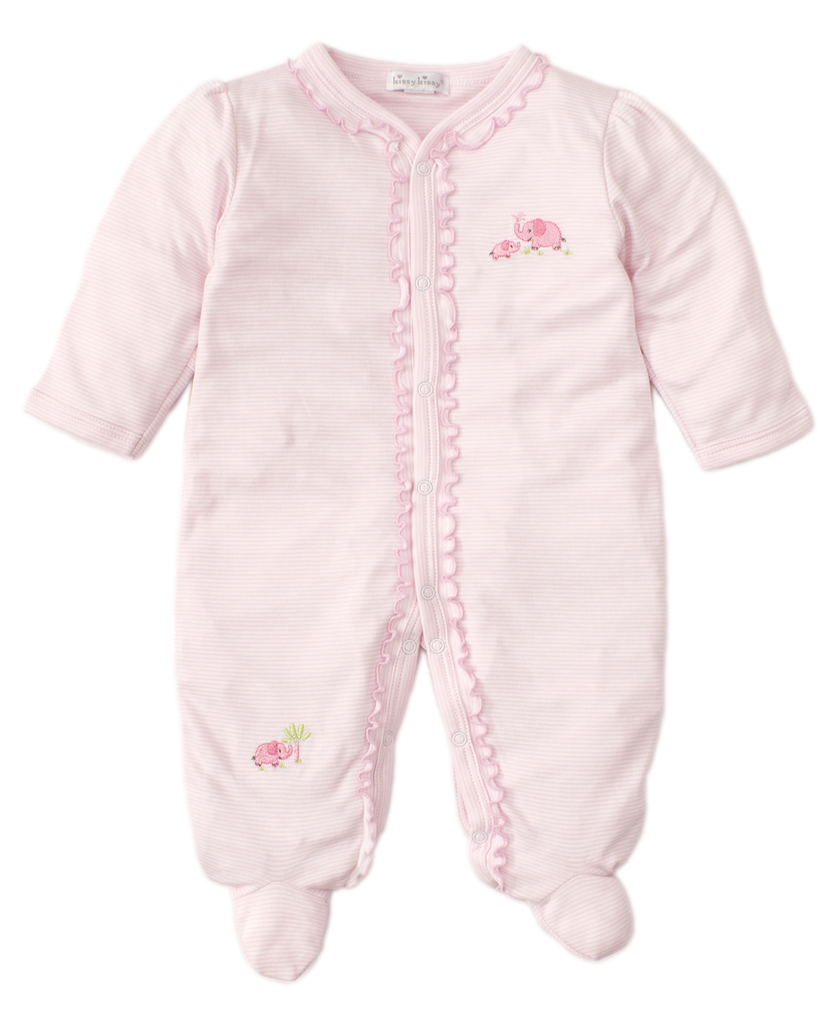 kissy kissy Kissy Kissy Safari Siblings Striped Footie *more colors*