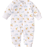 kissy kissy Kissy Kissy Safari Siblings Footie with Zipper *more colors*