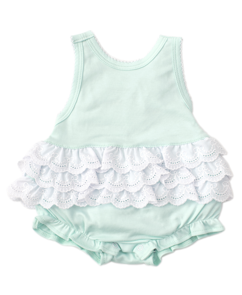 kissy kissy Kissy Kissy Elegant Eyelet Bubble *more colors*
