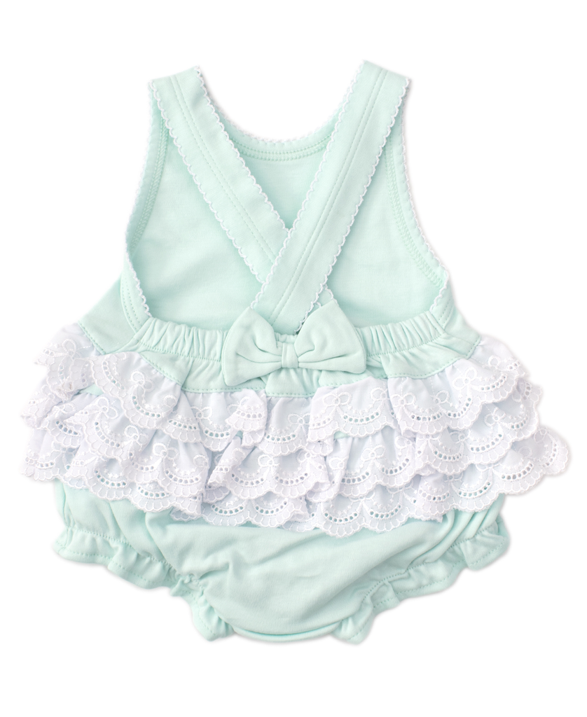 kissy kissy Kissy Kissy Elegant Eyelet Bubble *more colors*