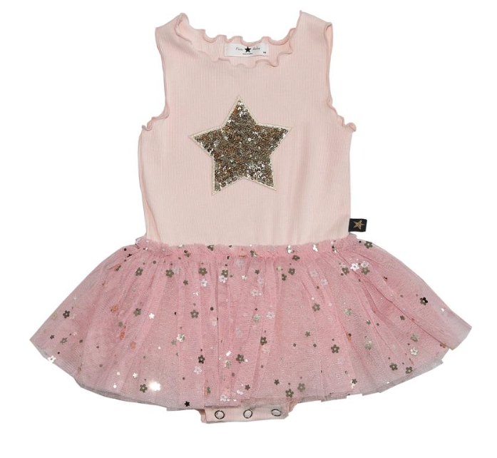 Petite Hailey Petite Hailey Daisy Sparkle Baby Tutu Dress