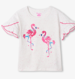 Hatley Hatley Fancy Flamingo Flutter Sleeve Tee