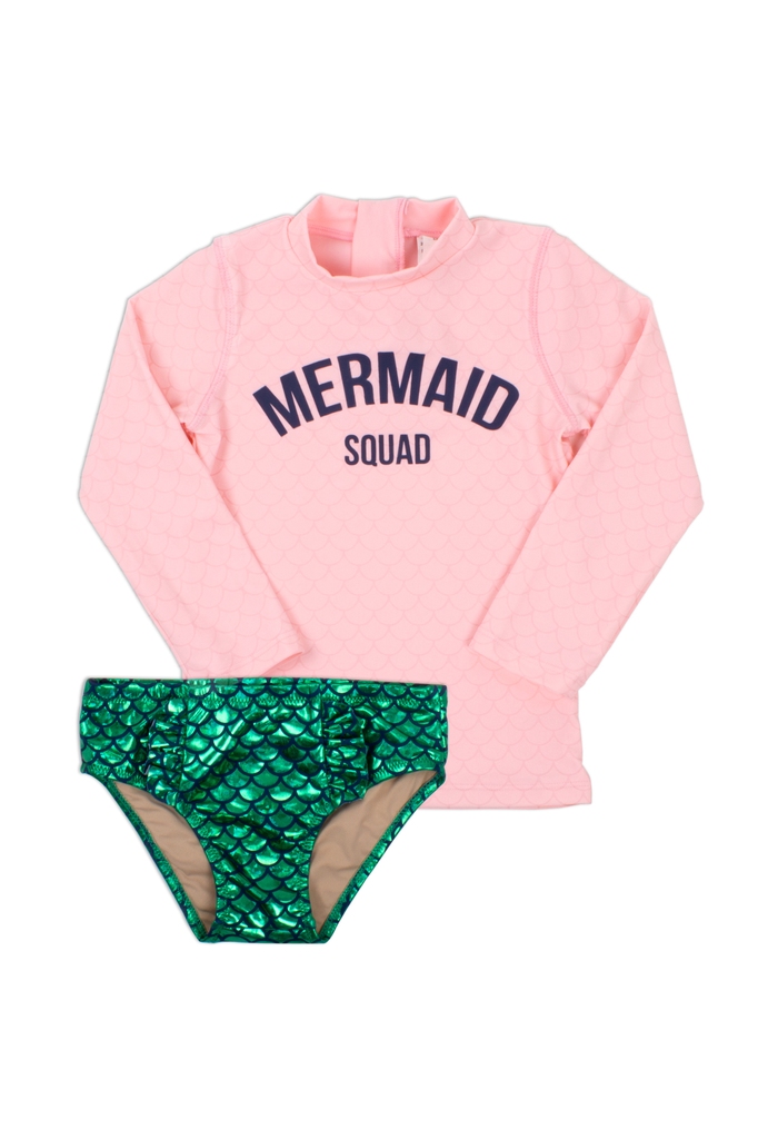 Shade Critters Shade Critters Mermaid Squad Two Piece Swimsuit