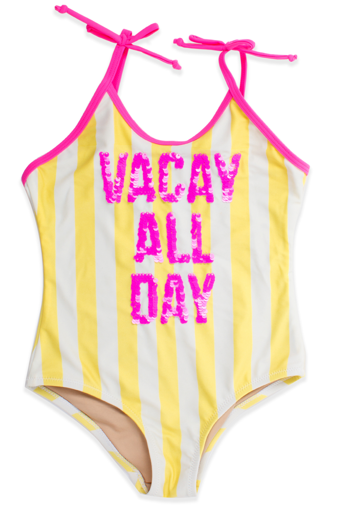 Shade Critters Shade Critters Sequin Vacay One Piece
