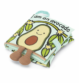 JellyCat Jelly Cat I Am Avocado Fabric Activity Book