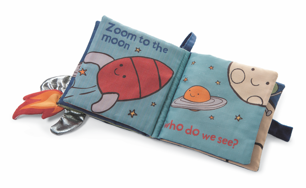 JellyCat Jelly Cat Zoom To The Moon! Book