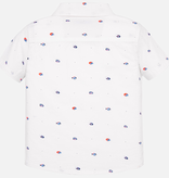 Mayoral Mayoral Short Sleeve Print Button Down