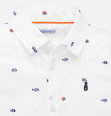 Mayoral Mayoral Short Sleeve Print Button Down