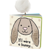JellyCat Jelly Cat If I Were a Bunny Book Beige