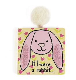 JellyCat Jelly Cat If I Were a Pink Rabbit Book