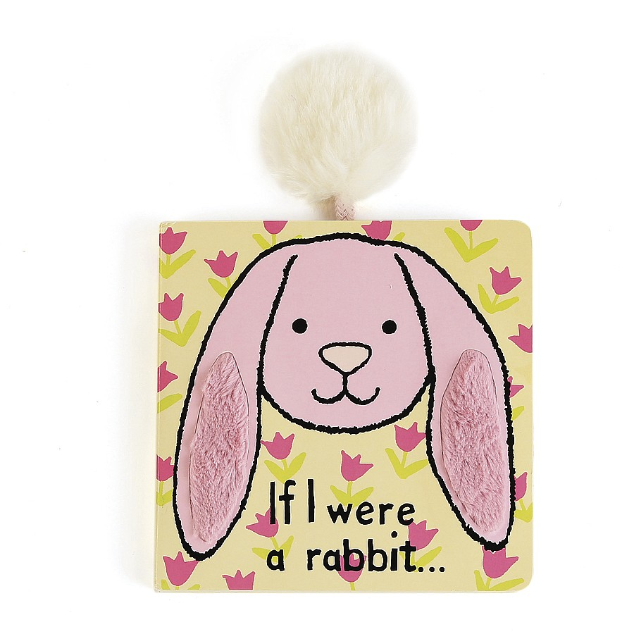 JellyCat Jelly Cat If I Were a Pink Rabbit Book