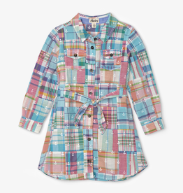 Hatley Hatley Seashore Madras Plaid Belted Dress