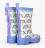 Hatley Hatley Magical Rainbows Shiny Rain Boots