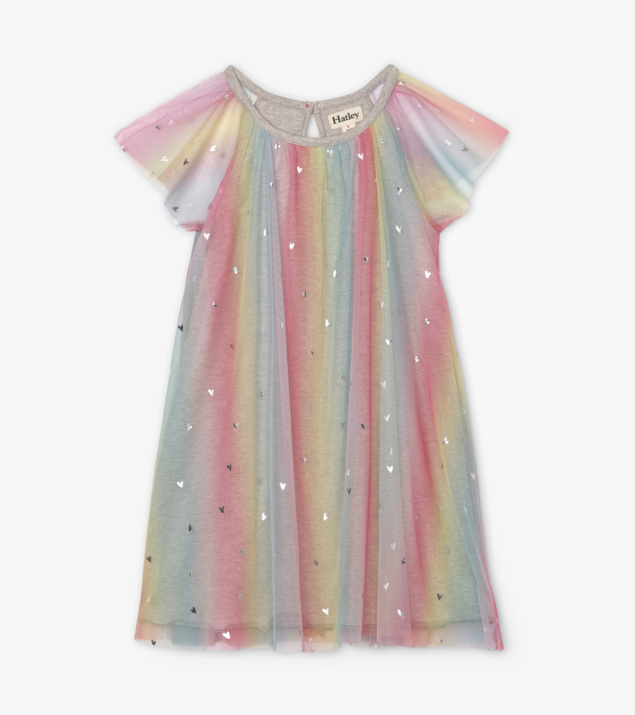 tulle rainbow dress