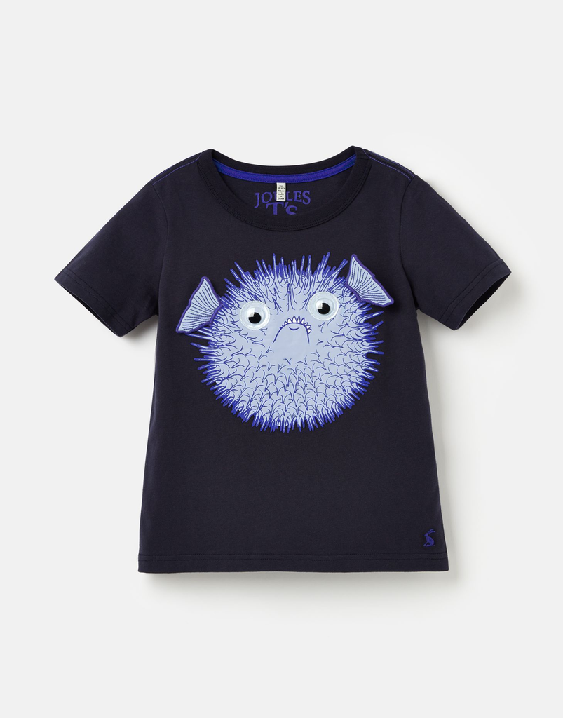 Joules Joules Archie Puffer Fish Shirt