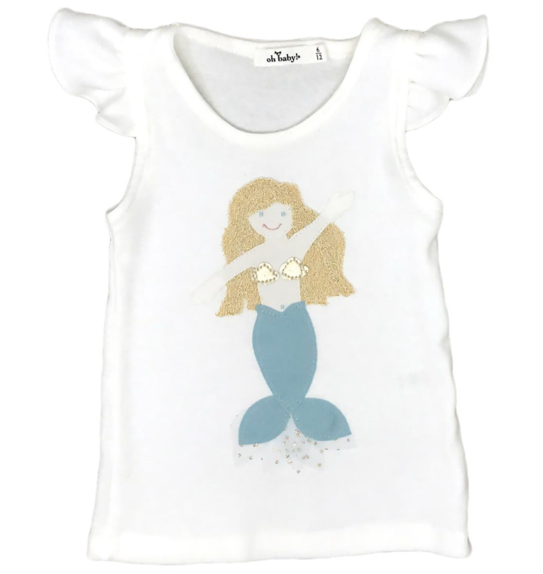 Oh Baby Oh Baby Misty Blue Mermaid Tank