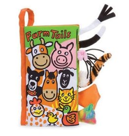JellyCat Jelly Cat Farm Tails Book