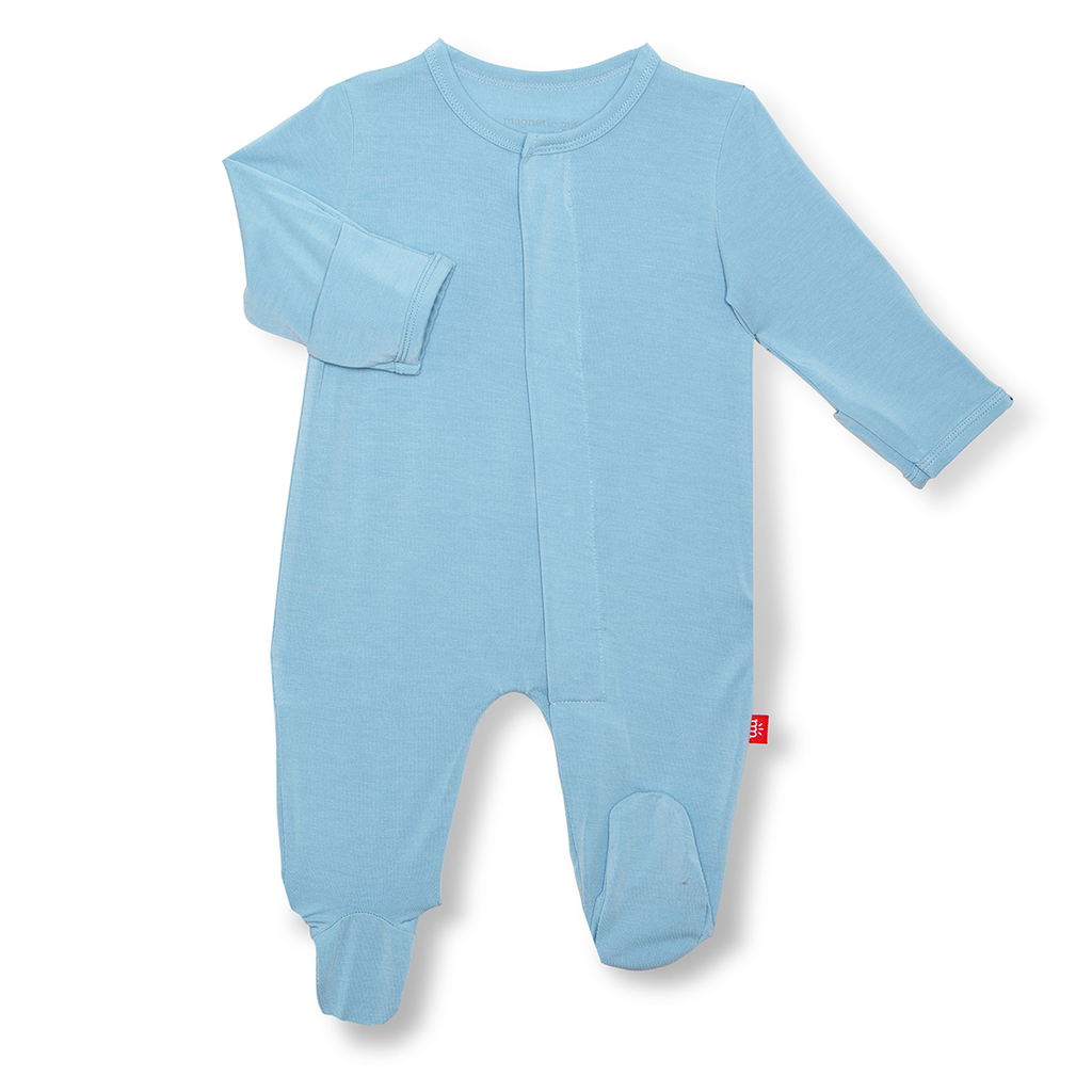 Magnificent Baby Magnificent Baby Silky Soft Solid Modal Footie