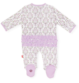 Magnificent Baby Magnificent Baby Unicorn Dreams Organic Cotton Footie