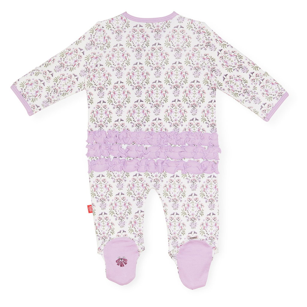 Magnificent Baby Magnificent Baby Unicorn Dreams Organic Cotton Footie