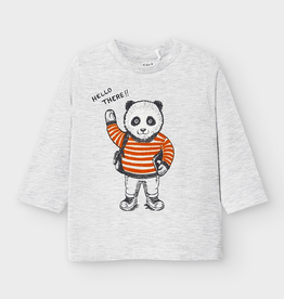 Mayoral Mayoral Long Sleeve Panda T-shirt