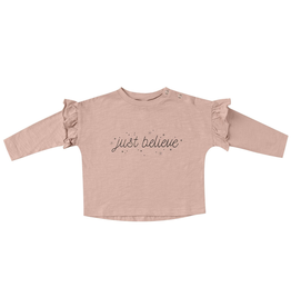 Rylee and Cru Rylee and Cru Just Believe Ruffle Tee