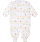 kissy kissy Kissy Kissy Jungle Jester Print Footie